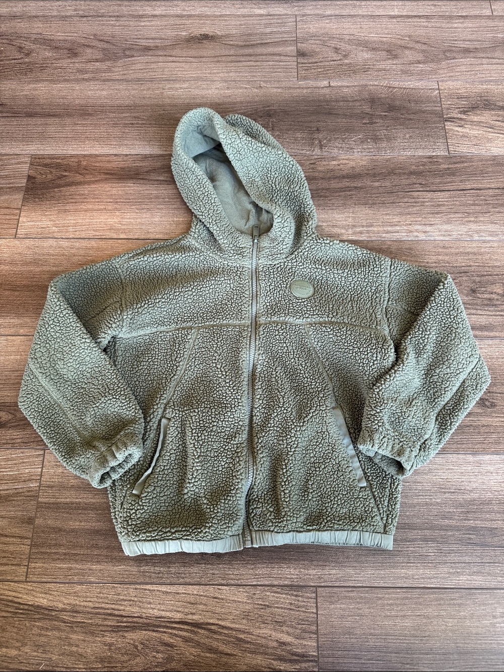 Abercrombie kids fleece zip up sweatshirt